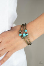 Load image into Gallery viewer, Road Trip Rebel - Brass Bracelet