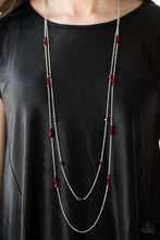 Load image into Gallery viewer, Swag and Sparkle - Red Necklace