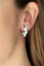Load image into Gallery viewer, Cosmic Celebration - White Clip-On Earrings
