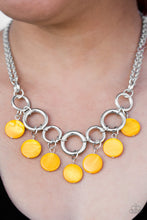 Load image into Gallery viewer, Coastal Adventure - Yellow Necklace