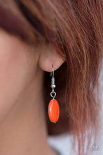 Load image into Gallery viewer, Coastal Adventure - Orange Necklace