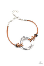 Load image into Gallery viewer, Choose Happy - Brown Bracelet