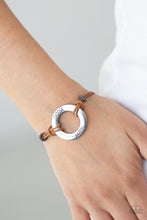 Load image into Gallery viewer, Choose Happy - Brown Bracelet