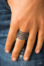 Load image into Gallery viewer, Ready or DOT - Black Gunmetal Ring