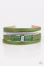 Load image into Gallery viewer, Glamor-azzi - Green Bracelet