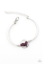 Load image into Gallery viewer, HEART Knock Life - Purple Bracelet