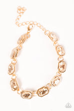 Load image into Gallery viewer, Deluxe Sparkle - Gold Bracelet