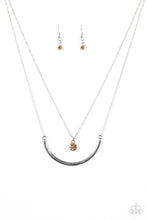 Load image into Gallery viewer, Moonlit Metro - Brown Necklace