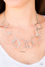 Load image into Gallery viewer, Industrial Chaos - Silver Necklace