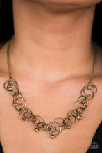Load image into Gallery viewer, You Cant Handle The Sparkle! - Brass Necklace