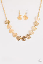 Load image into Gallery viewer, With My HOLE Heart - Gold Necklace