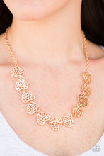 Load image into Gallery viewer, With My HOLE Heart - Gold Necklace