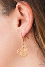 Load image into Gallery viewer, With My HOLE Heart - Gold Necklace
