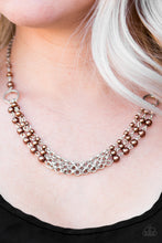 Load image into Gallery viewer, Luxury Shimmer - Brown Necklace