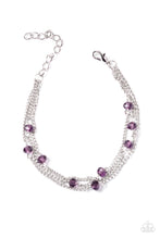 Load image into Gallery viewer, Shine Brightly - Purple Bracelet