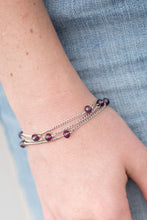 Load image into Gallery viewer, Shine Brightly - Purple Bracelet