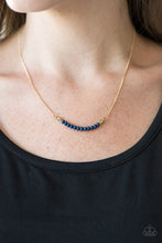Load image into Gallery viewer, Country Roads - Blue Necklace