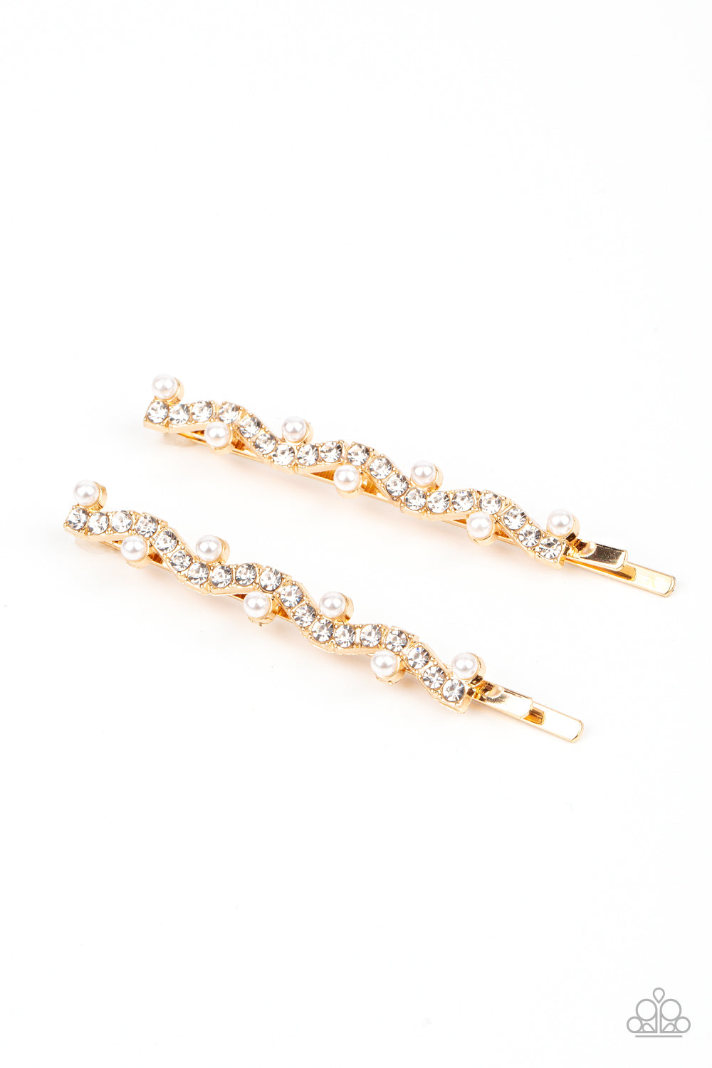Ballroom Banquet - Gold Bobby Pins