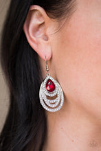 Load image into Gallery viewer, Youre The GLAM! - Red Earrings