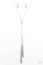 Load image into Gallery viewer, Tassel Temptation - Brown Necklace