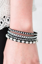 Load image into Gallery viewer, You Talkin To Me? - Black Bracelet