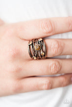 Load image into Gallery viewer, Sparkle Struck - Copper Ring