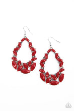 Load image into Gallery viewer, Tenacious Treasure - Red Earrings