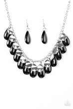 Load image into Gallery viewer, Tropical Storm - Black Necklace