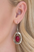 Load image into Gallery viewer, BEAD-iful Stranger - Red Earrings