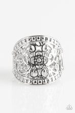 Load image into Gallery viewer, Floral Finale - Silver Ring