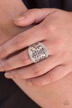 Load image into Gallery viewer, Floral Finale - Silver Ring