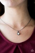 Load image into Gallery viewer, All I Need Is Glitter - Black Gunmetal Necklace