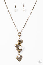 Load image into Gallery viewer, Take The Plunge - Brass Necklace