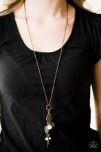 Load image into Gallery viewer, Take The Plunge - Brass Necklace