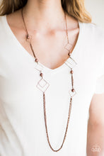Load image into Gallery viewer, A Fashionable Frame Of Mind - Copper Necklace