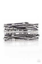 Load image into Gallery viewer, Rhinestone Riot - Blue Bracelet