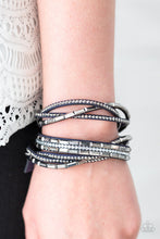 Load image into Gallery viewer, Rhinestone Riot - Blue Bracelet