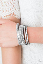 Load image into Gallery viewer, GLAM Right! - Silver Bracelet