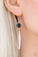 Load image into Gallery viewer, Tropic Trek - Black Earrings