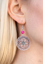 Load image into Gallery viewer, Wildflower Way - Pink Earrings