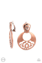 Load image into Gallery viewer, Industrial Eden - Copper Clip-On Earrings