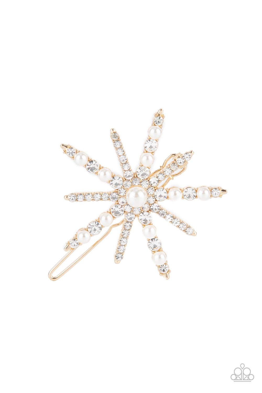 Leading Luminary - Gold Barrette