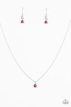 Load image into Gallery viewer, Dainty and Demure - Purple Necklace