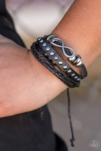 Load image into Gallery viewer, Infinite Possibilities - Black Bracelet