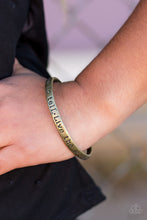 Load image into Gallery viewer, Live The Story - Brass Bracelet