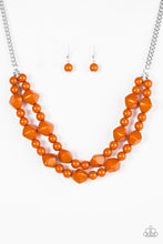Load image into Gallery viewer, Galapagos Glam - Orange Necklace