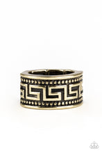 Load image into Gallery viewer, Tycoon Tribe - Brass Urban Ring