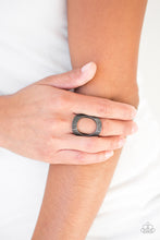 Load image into Gallery viewer, Tour de Contour - Black Gunmetal Ring