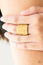 Load image into Gallery viewer, Paleo Patterns - Gold Ring