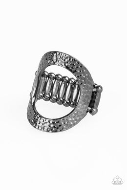 Tour de Contour - Black Gunmetal Ring